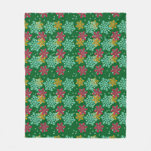 Snowflake Fleece Blanket