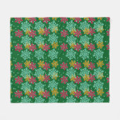 Snowflake Fleece Blanket (Vorderseite (Horizontal))