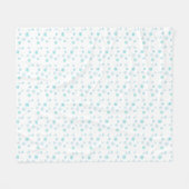 Snowflake Fleece Blanket (Vorderseite (Horizontal))