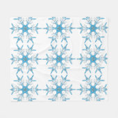 SNOWFLAKE FLEECEDECKE (Vorderseite (Horizontal))