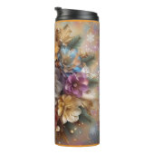 "Snowflake Floral Design" Thermosbecher (Nach rechts gedreht)