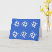 Snowflake Flugzeug Karte (Gelbe Blume)