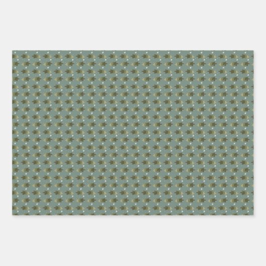 Snowflake Forest (Small) Wrapping Paper Set von 3 Geschenkpapier Set (Vorderseite 3)