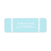 Snowflake Frame Feiertag (Vorne)