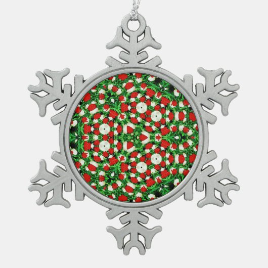 Snowflake Framed Ornament (Vorderseite)