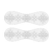 Snowflake Frohe Weihnachten Baseball (Paneele)