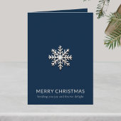 Snowflake Frohe Weihnachtskarte Karte