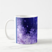 Snowflake-Funkeln-Tasse Kaffeetasse (Links)