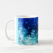 Snowflake-Funkeln-Tasse Kaffeetasse (Links)