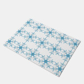 SNOWFLAKE FUßMATTE (Schrägansicht)