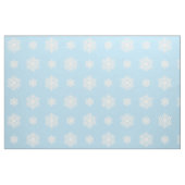 Snowflake Gemustert Light Blue Fabric Stoff (Fat Quarter (45,7 x 55,9 cm))