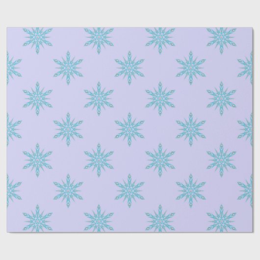 "Snowflake" Geschenkpapier (Flach)