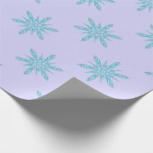 "Snowflake" Geschenkpapier (Ecke)