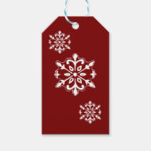 Snowflake Gift Tag Geschenkanhänger (Vorderseite)