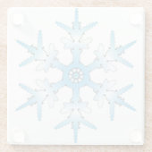 SNOWFLAKE GLASUNTERSETZER (Rückseite)
