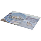 Snowflake Globe Cutting Board Schneidebrett (Ecke)