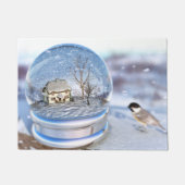Snowflake Globe Doormat Fußmatte (Vorderseite)