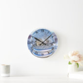 Snowflake Globe Uhr (Zuhause)