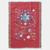 Snowflake Greetings I Decke (Vorderseite Vertikal)