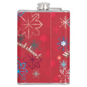 Snowflake Greetings I Flachmann (Rückseite)