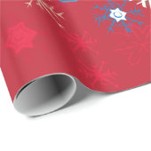 Snowflake Greetings I Geschenkpapier (Rolleneckpunkt)