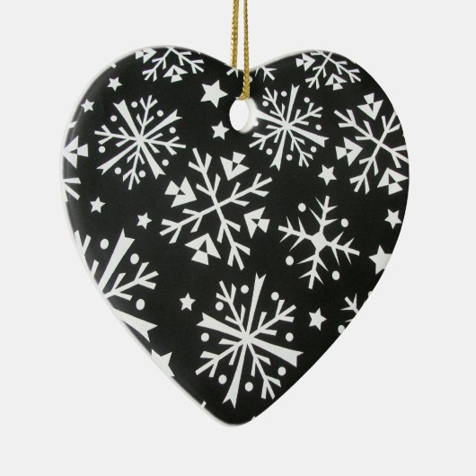 Snowflake Heart Ornament (Rechts)