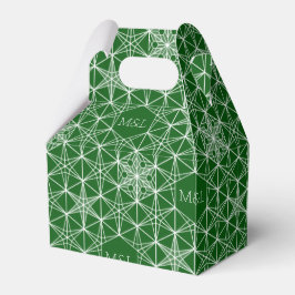 Snowflake-Hochzeit im japanischen Stil Geschenkschachtel