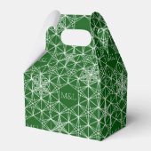 Snowflake-Hochzeit im japanischen Stil Geschenkschachtel (Vorderseite)