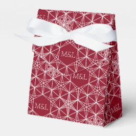 Snowflake-Hochzeit im japanischen Stil Geschenkschachtel