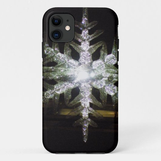 Snowflake Holiday Case-Mate iPhone Hülle (Rückseite)