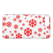 Snowflake Holiday iPhone Case (Rückseite (Horizontal))