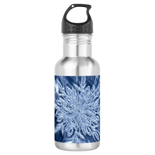 Snowflake Ice Edelstahlflasche (Vorderseite)