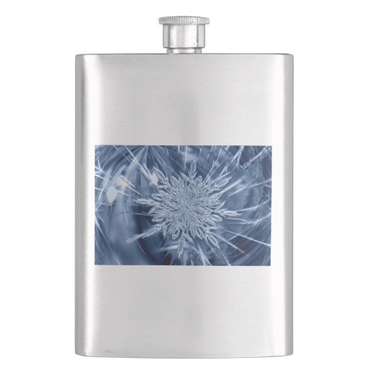 Snowflake Ice Flachmann (Vorderseite)