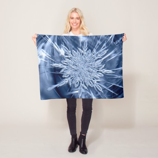 Snowflake Ice Fleecedecke (Beispiel)