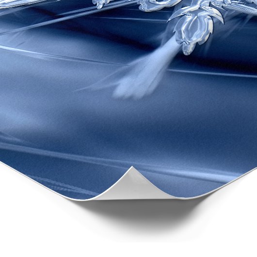 Snowflake Ice Poster (Ecke)