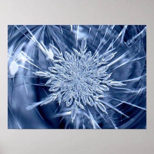 Snowflake Ice Poster (Vorne)