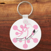 Snowflake Ice Skate Schlüsselanhänger (Vorderseite)