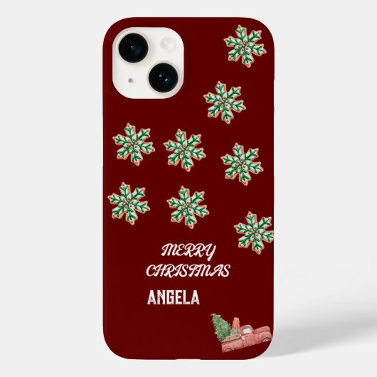 Snowflake iPhone Case (Rückseite)