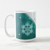 Snowflake Jewelen 3D Kaffeetasse (Links)