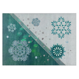 Snowflake Jewelen 3D Schneidebrett