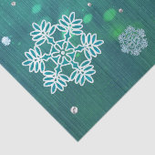 Snowflake Jewelen 3D Seidenpapier (Ausschnitt)