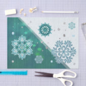 Snowflake Jewelen 3D Seidenpapier (Handwerk)