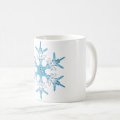 SNOWFLAKE KAFFEETASSE (VorderseiteRechts)