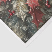 Snowflake-Kardinal Seidenpapier (Ausschnitt)