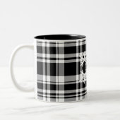 Snowflake Kariert Coffee Tasse (Links)