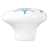 SNOWFLAKE KERAMIKKNAUF (Seitenansicht)