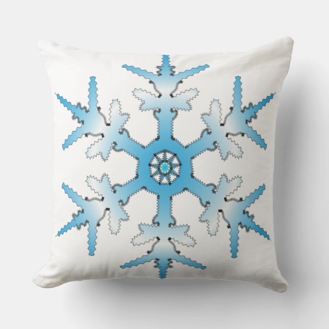 SNOWFLAKE KISSEN (Vorderseite)