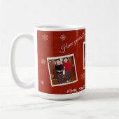 Snowflake Kisses - 3 Fotos - Tasse Weihnachten (Links)