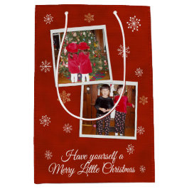 Snowflake Kisses Mittlere Geschenktüte