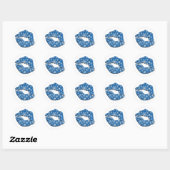 Snowflake Kisses Stickers (Blatt)